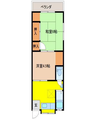 松永アパート 205号室
