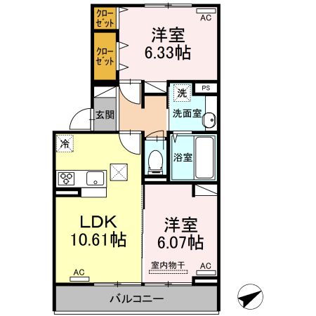 ロイヤルレジデンスA 103 2LDK