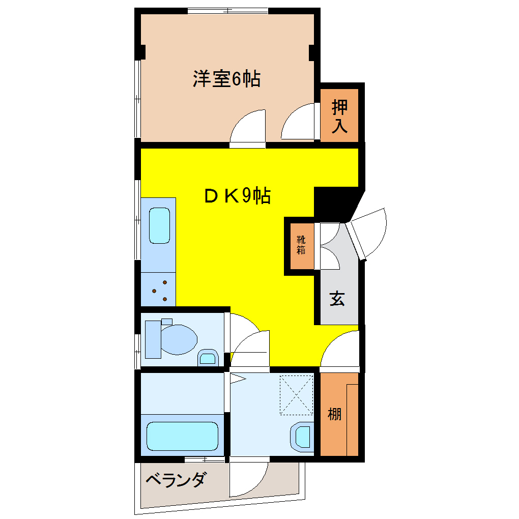 エンドレス 201 1DK
