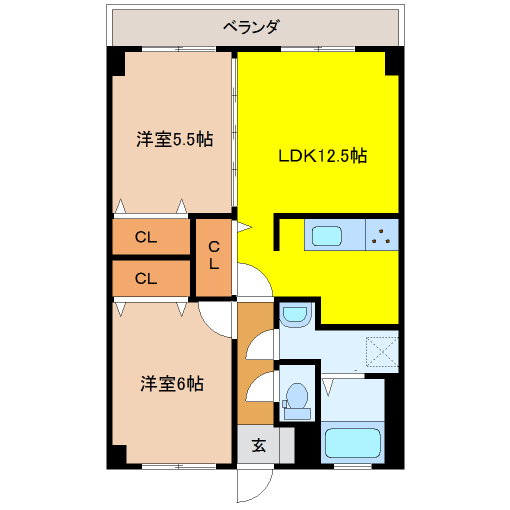 グランディール 406 3LDK