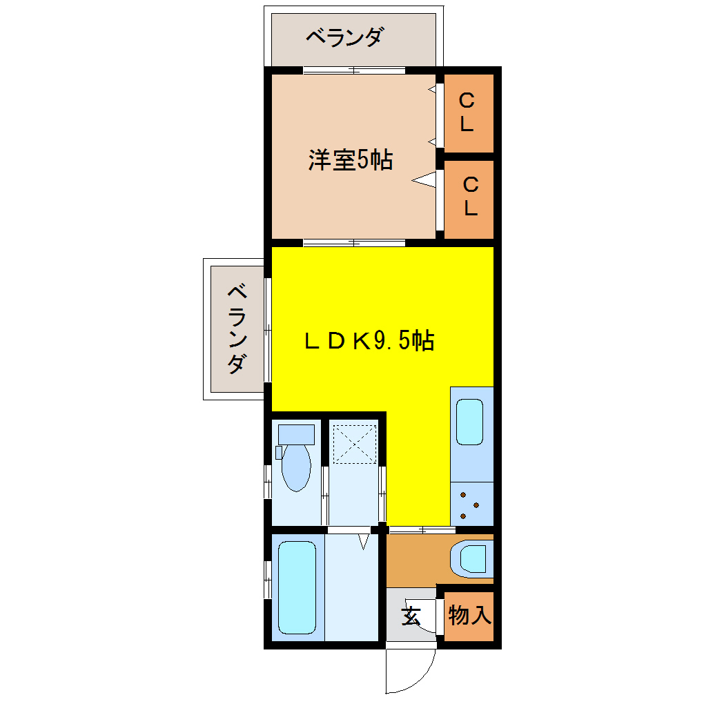 シーサイド大塔B 208 1LDK