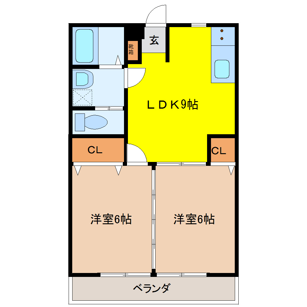 ウィンディ重尾 305 2LDK
