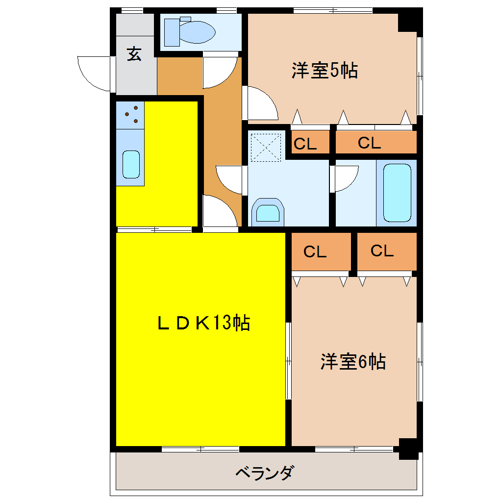 ルメルシエ 403 2LDK