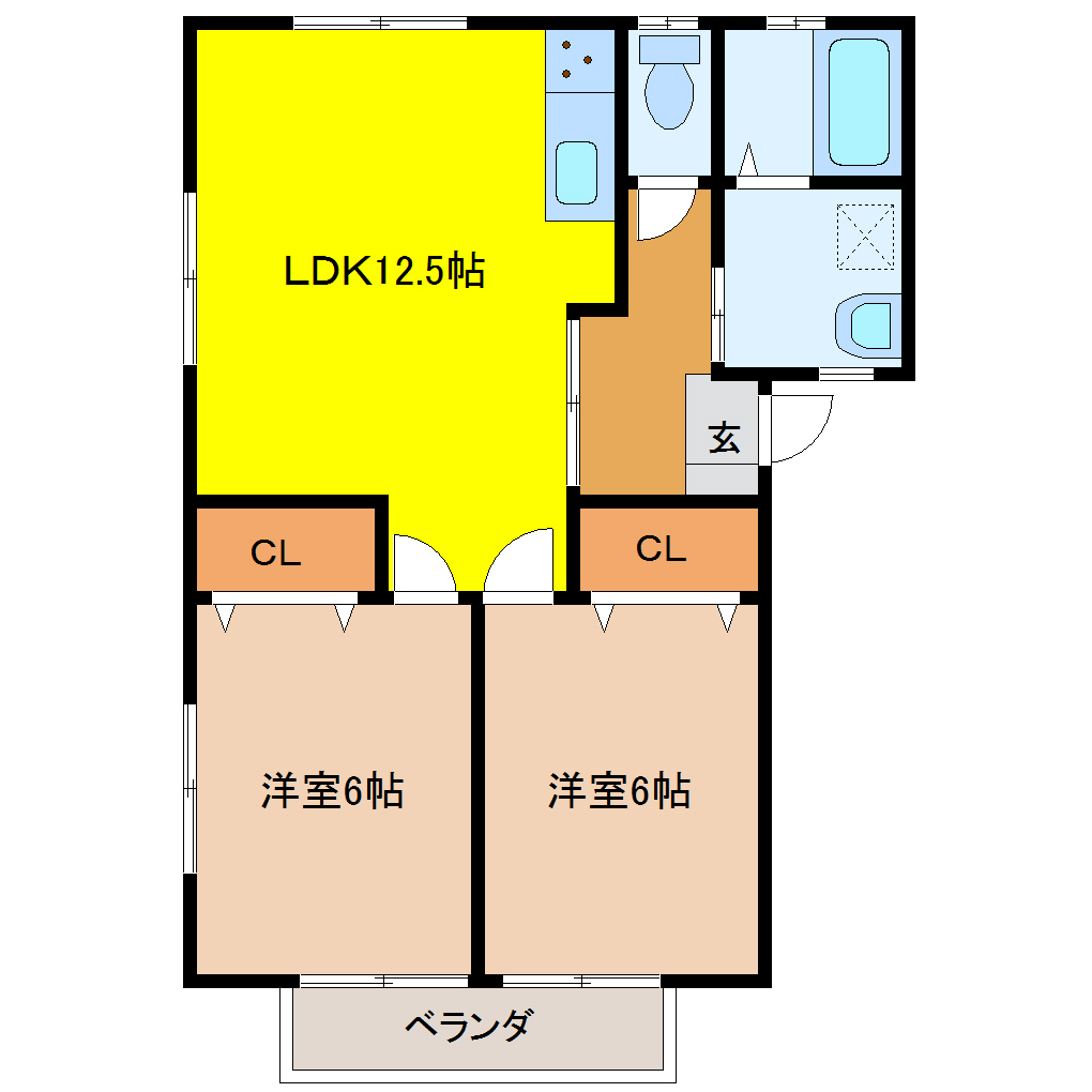 ラ・メゾン神島 101 2LDK