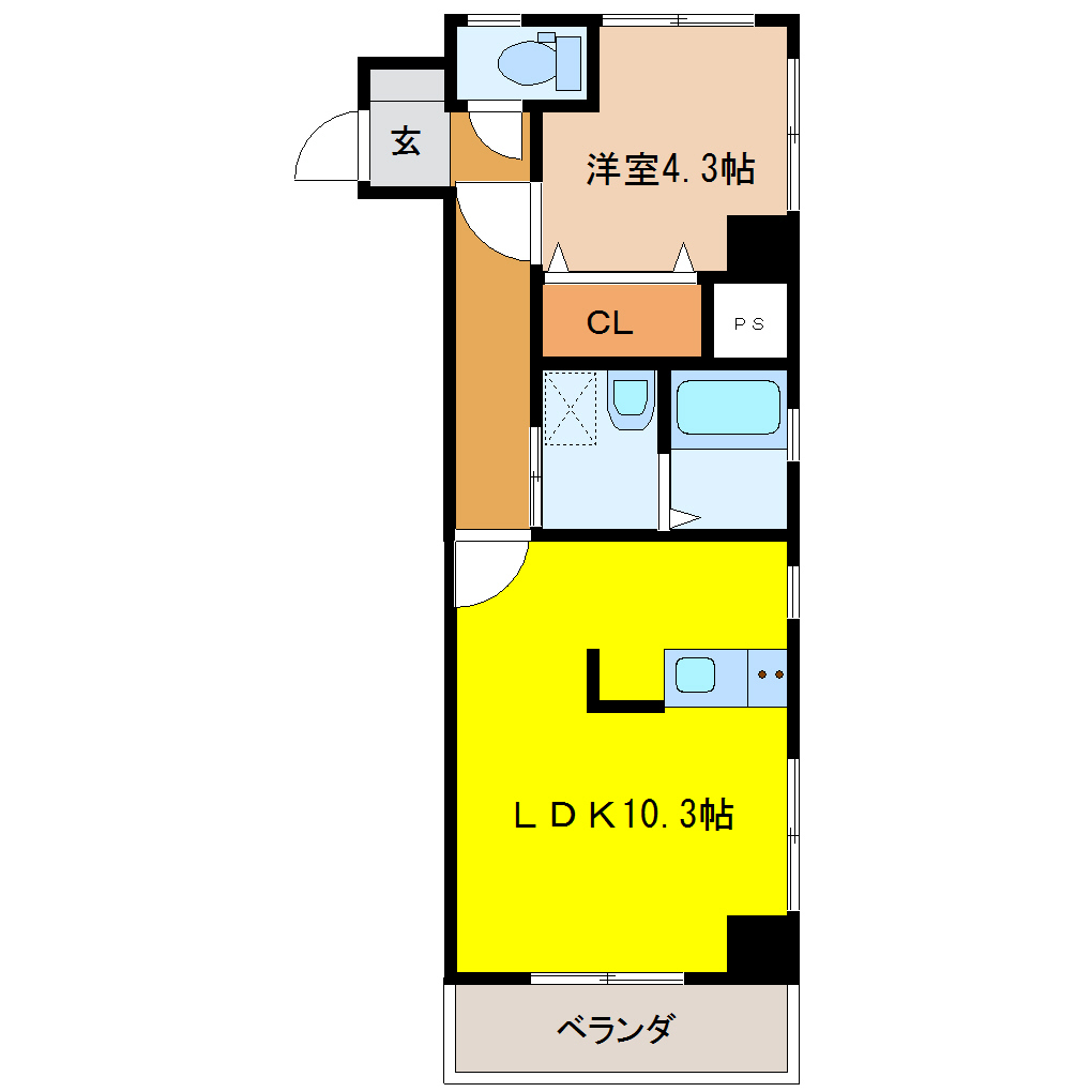 GLOIRE 207 1LDK