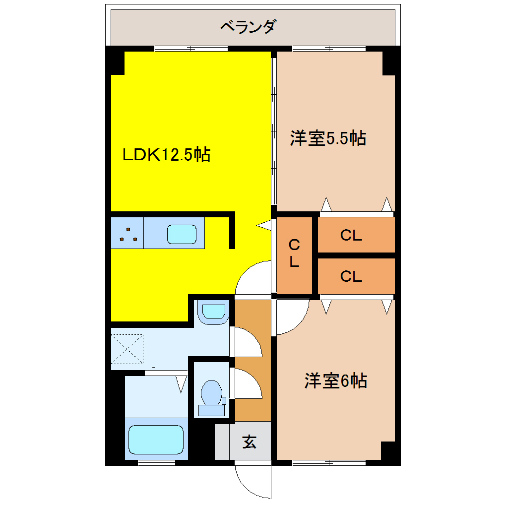 グランディール 2LDK 603