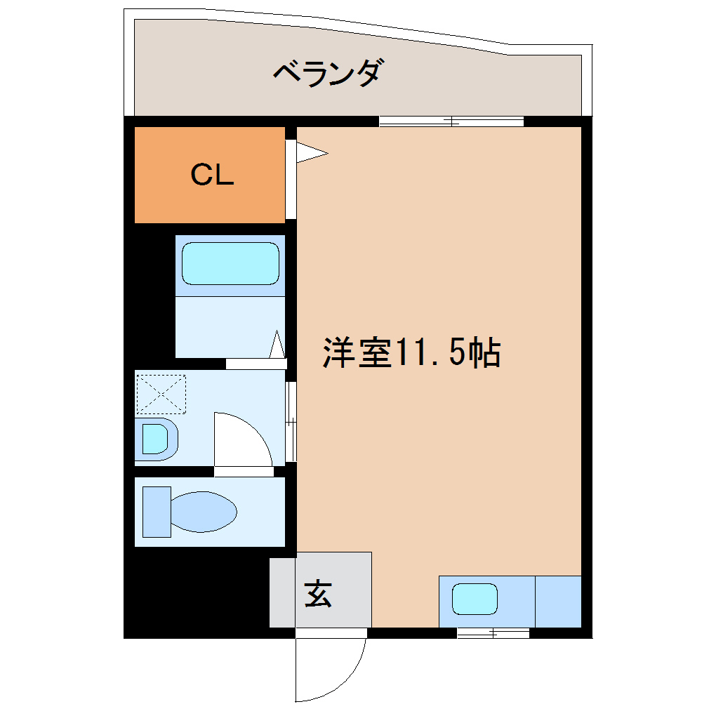 マンションサイドアベニュー 402 1R