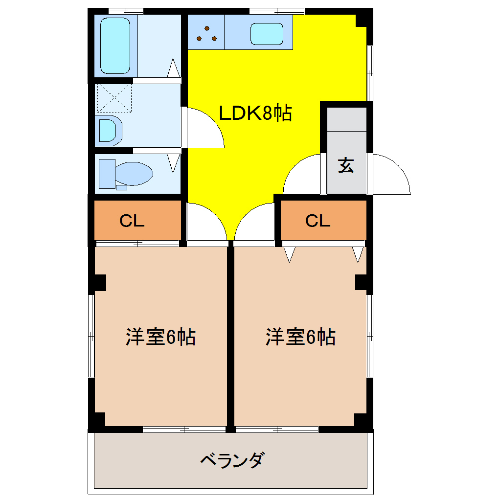 エンドレス 202 2LDK