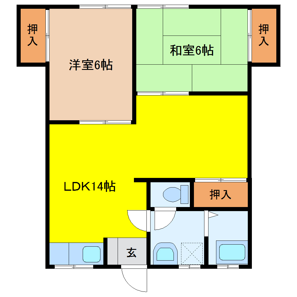 グリーンヴィラ山口　120　2LDK