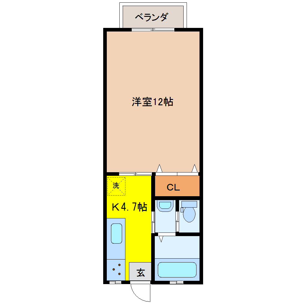 シーサイド大塔 C207 1K